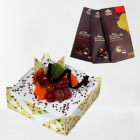 Pineapple Fresh Cream Cake With Exotic Fruits Topping With Set Of 3 Bournville Dark Chocolates