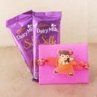 CHOTA BHEEM RAKHI WITH SET OF 2 DAIRY MILK SILK