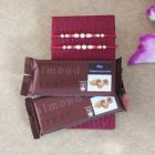 SET OF 2 RAKHI WITH 2 BOURNVILLE CHOCOLATES